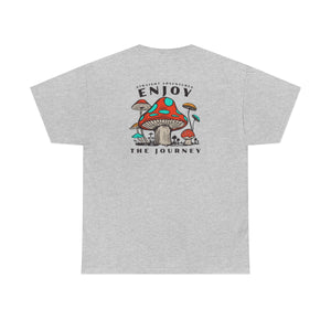 Enjoy The Journey Mushroom Large Front and Back Logo Tee