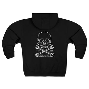 Skull and Wrench Logo Premium Full Zip Hoodie