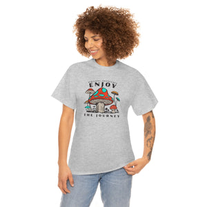 Enjoy The Journey Mushroom Large Front and Back Logo Tee