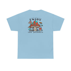 Enjoy The Journey Mushroom Large Front and Back Logo Tee