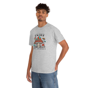 Enjoy The Journey Mushroom Large Front and Back Logo Tee