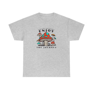 Enjoy The Journey Mushroom Large Front and Back Logo Tee