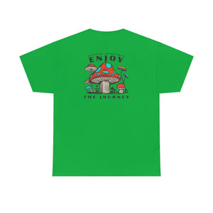 Enjoy The Journey Mushroom Large Front and Back Logo Tee