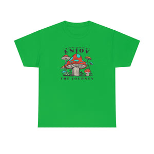 Enjoy The Journey Mushroom Large Front and Back Logo Tee