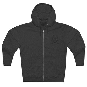Skull and Wrench Logo Premium Full Zip Hoodie