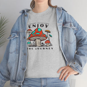 Enjoy The Journey Mushroom Large Front and Back Logo Tee
