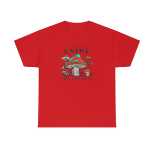 Enjoy The Journey Mushroom Large Front and Back Logo Tee