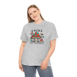 Enjoy The Journey Mushroom Large Front and Back Logo Tee