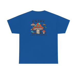 Enjoy The Journey Mushroom Large Front and Back Logo Tee
