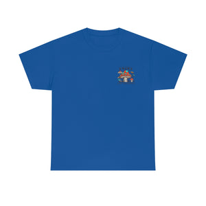 Enjoy The Journey Mushroom Small Front Large Back Logo Tee