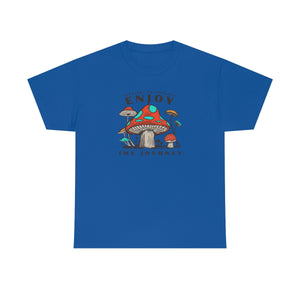 Enjoy The Journey Mushroom Large Front and Back Logo Tee