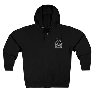 Skull and Wrench Logo Premium Full Zip Hoodie